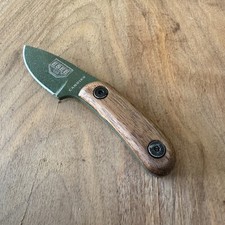 Walnut scales compatible with ESEE Candiru knife (w/Hardware) picture