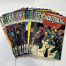 Wolfpack #1-12 Complete Set (1988-1989) Marvel Comics Larry Hama picture