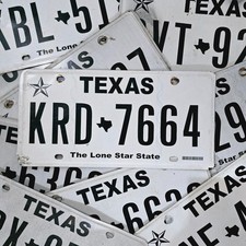 Texas License Plate 🔥FREE📬🔥 1 Random Lone Star State TX Tag READ DESCRIPTION picture