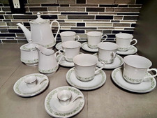 Mikasa Fine China Set G9059 Tea Coffee Pot Cups Saucers picture