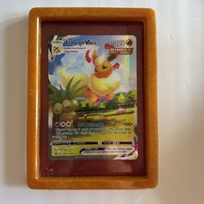 Pokemon Flareon Vmax Jumbo Card Hard Resin Tray 10.5” X 7.5” picture