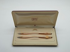 Vintage Cross Classic Century Gold-Filled Pen and Pencil Set picture