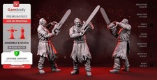 Leatherface Statue Model Kit  Universal size choices Unpainted/Unassemble picture