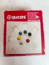 Vintage Guzzini Particolari Serviette Clips x6 Ambrogio Rossari 1980s Boxed picture