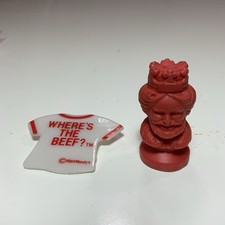 Vintage 1984 Wendy’s Pin “Where’s The Beef?” 1 1/2 x 2