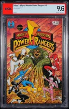 SABAN’S MIGHTY MORPHIN POWER RANGERS #4 PSA 9.6 1st White Power Ranger 1995 picture