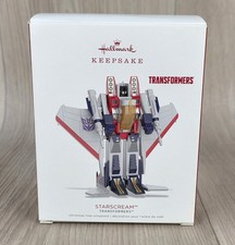 2018 Hallmark Keepsake Transformers Starscream Christmas Ornament Hasbro w/Box picture