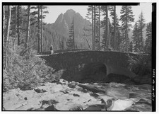 Paradise River First Crossing Bridge Washington 1930s Stone Arch Bridge picture