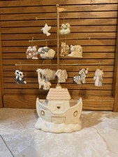 Vintage Retired 2007 Noah’s Ark Lenox Ornament Tree With Animals picture