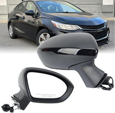 Right Passenger Side Mirror Fits 2016-2019 Chevy Cruze Black 3Pins picture