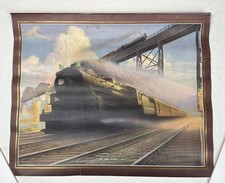 Vintage New York Central Lines Railroad Print 1925 A National Institution  picture
