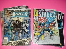 Lot of 21 Nick Fury Agent of Shield comics VF or better Marvel 1-4 1989 vs 2 5 picture