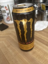 NEW JAVA MONSTER COLD BREW SWEET BLACK COFFEE+ ENERGY DRINK 1 FULL 13.5 FLOZ CAN picture