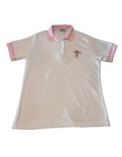 Vintage 80s Birdie The Early Bird McDonald’s Polo shirt M White RARE Embroidered picture