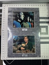 VTG New SEALED 1996 STAR TREK Profiles & Trouble Matted Chrome Art w/ COA picture