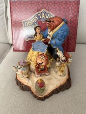 Disney Traditions Jim Shore Beauty & The Beast A Tale as Old As Time w/ Box picture
