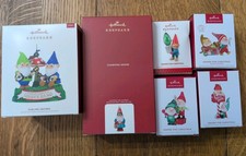 Hallmark 6 Piece Gnome Ornament Bundle (New) picture
