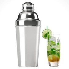 60oz Cocktail Shaker, Stainless Steel Large Drink Mixer Shaker with Cocktail ... picture