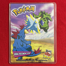 2002 Wendy's Pokémon Charizard Wendy's Kids Meal Card 02/15 English Insert picture
