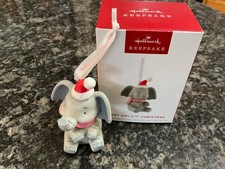 MIB Hallmark 2025 BABY GIRL'S FIRST CHRISTMAS Ornament -  picture