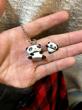 San-X Tare Panda Bandai Figures 2x picture