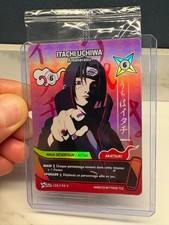 Itachi Uchiha Amaterasu 128/130V Winner Promo FRENCH SEALED - Naruto Mythos TCG picture