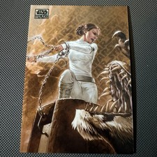 2026 Topps Star Wars Galaxy Padme Vs The Nexu Logofractor /77 picture