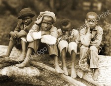 1927 Young Boys, Natchez, MS Old Photo 8.5