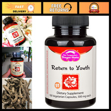 Dragon Herbs - Return to Youth Capsules (Huan Shao Dan) - 100 Capsules, 500 mg E picture
