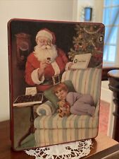 Vtg 1991 CHRISTMAS TOFFEE Candy Cookie Tin Fannie Farmer Sweet Dreams England picture