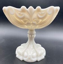 Opaline Compote Milk Glass Candy Dish Vallerysthal Portieux 6