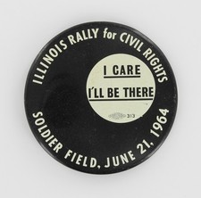 Martin Luther King 1964 Illinois Rally For Civil Rights SCLC Soldier Field P1495 picture