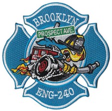 New York City Engine 240 Road Runners - Prospect Ave Brooklyn NEW Fire Patch picture