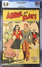 Treasury of Comics Abbie an' Slats #4 St. John 1948 5.0 VG/FN CGC Graded Comic picture