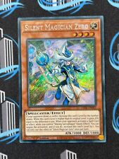 Yugioh LEDE-EN003 Silent Magician Zero Secret Rare Card 1st Edition NM picture