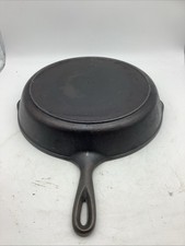 VINTAGE Lodge 10 SK D 3 Notch CAST IRON SKILLET Heat Ring 12