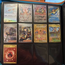 2023 Pokemon SV Obsidian Flames Complete Master Set Vault X SV3 Binder picture