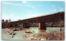 Covered bridge postcard picture