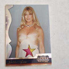 2008 Donruss Americana II Goldie Hawn #107 Costume Swatch 010/250 picture