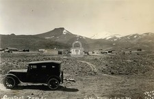 1920s Contact Nevada Table Mt. & Lall Mt. RPPC Photo Postcard COPY picture