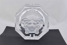 VERSACE ROSENTHAL MEDUSA LUMIERE CLEAR CRYSTAL 6.25