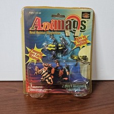NOS Play Visions AniMags Real Animal Magnetism Powerful Rare Earth Magnets Frogs picture