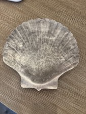 Vintage Wendell August Forge Hand Hammered Scallop Shell Bowl/Tray 11
