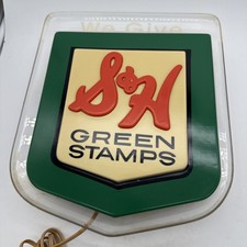 Vintage S&H Green Stamps Lighted Sign Works picture