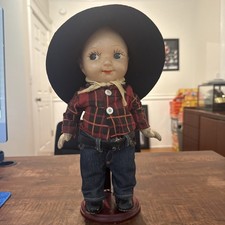 Vintage Buddy Lee Doll all original Lee Denim Jeans Union Advertising picture
