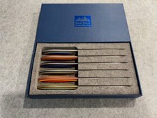 New West Knife Works USA 6 PC Steak Knife Set New In Box picture