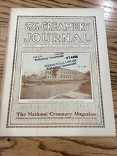 1927 The Creamery Journal NEW Dairy Plant @ Iowa State College Ames Cvr Magazine picture