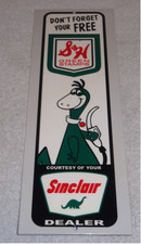 VINTAGE SINCLAIR GASOLINE AND S & H GREEN STAMPS 15