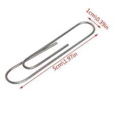 Nitinol Memory Change Self Bending Paperclip Illusion Magic Trick USA SELLER picture