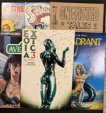 Mature Readers Adult 6 Comic Lot Bad Girl Underground Indie Exotic VG-FN picture